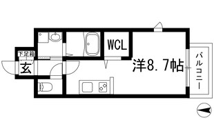 ONLYONE川西中央1の物件間取画像